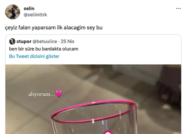 Kısmetse Olur Cansel Bardağı