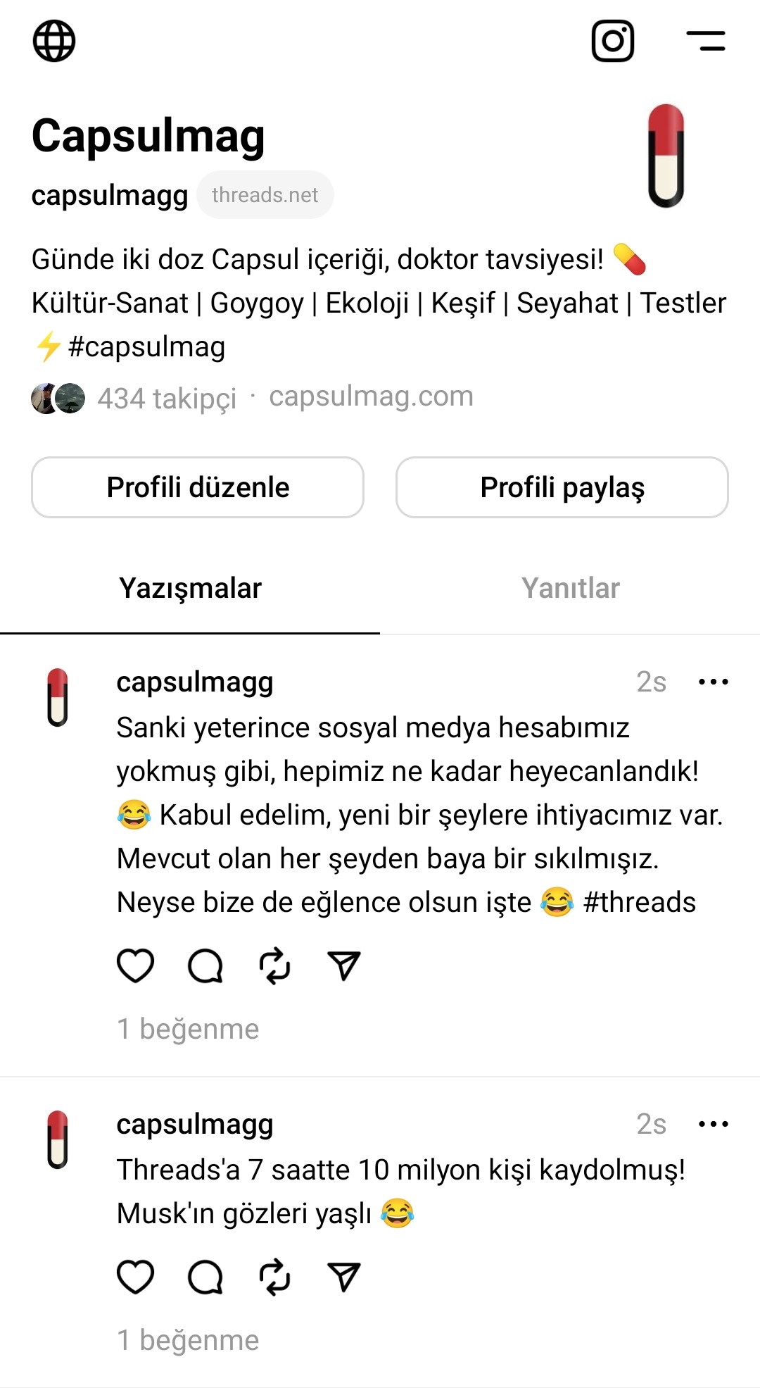 Threads Nasıl Kayıt Olunur?