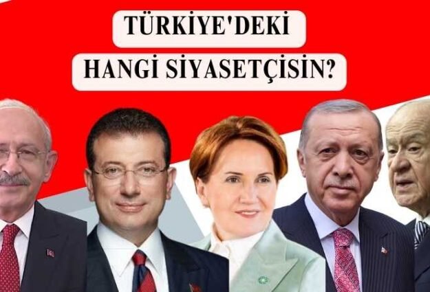 Türkiye'deki Hangi Siyasetçisin?
